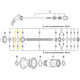 Shimano afstandsbus links 8 mm