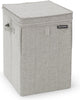 Brabantia wasmand - met deksel - stapelbaar - 35 l - grey