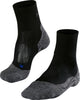 Falke tk2 cool short anti-blaar dik lyocell functioneel materiaal wandelsokken dames zwart - maat 35-36