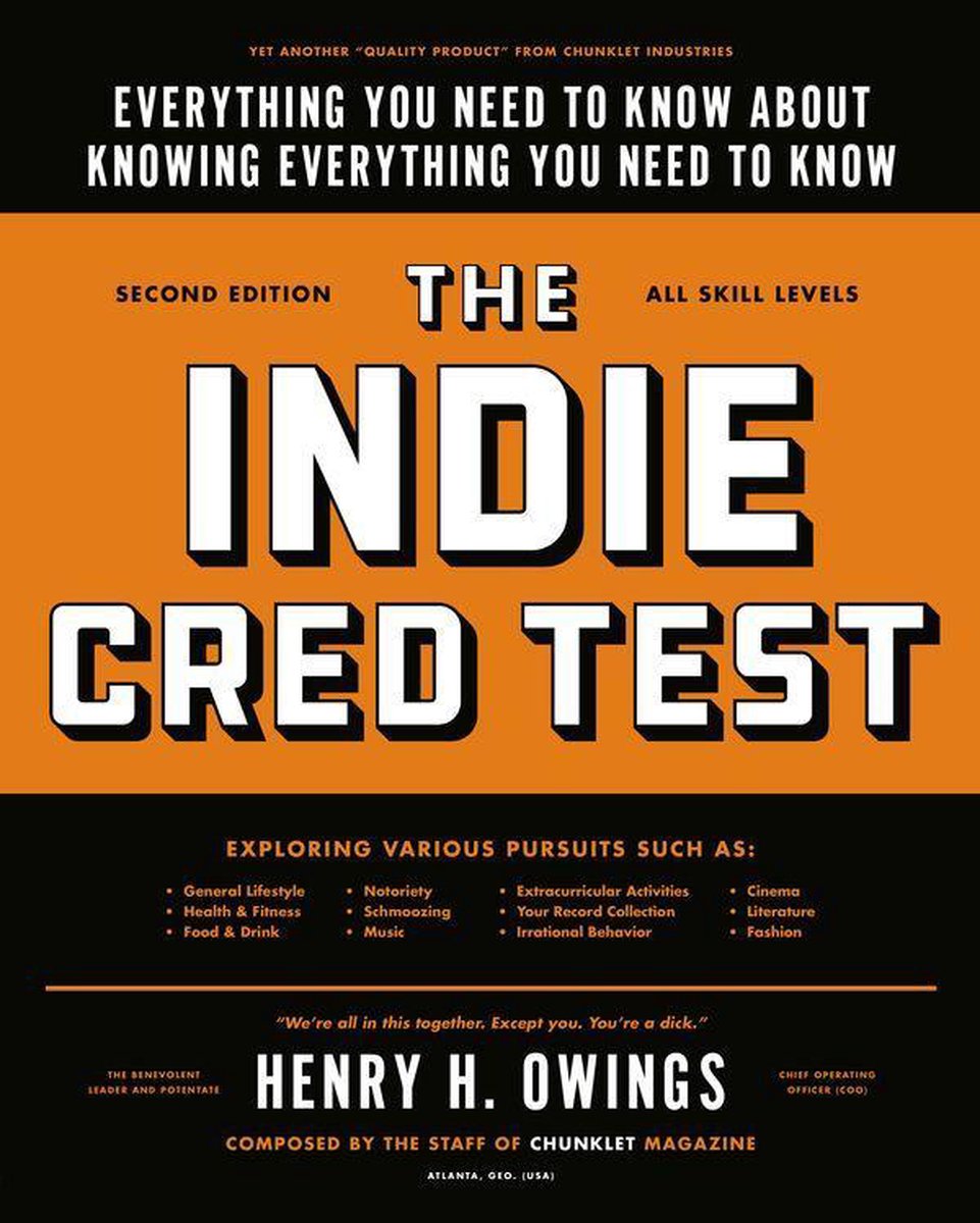 The indie cred test