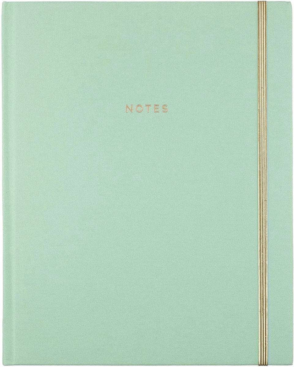 Eccolo notitieboek - bookcloth notes - lijn - ca. 20x25cm - ec-d506x