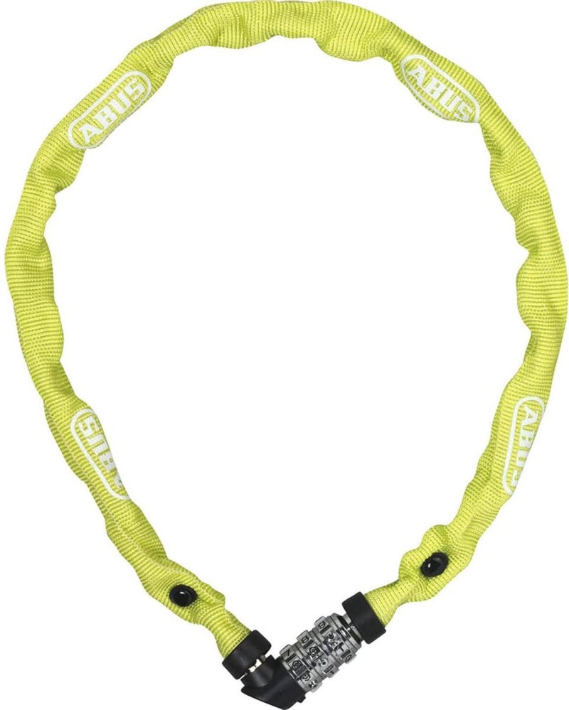 Abus fietsslot kettingslot - 1200 web - security level 3 - lichtgroen - 60 cm - geschikt voor kinderfietsen