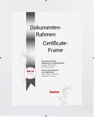 Hama fotolijst - lijst clip - 21 x 29,7 cm - anti-reflex