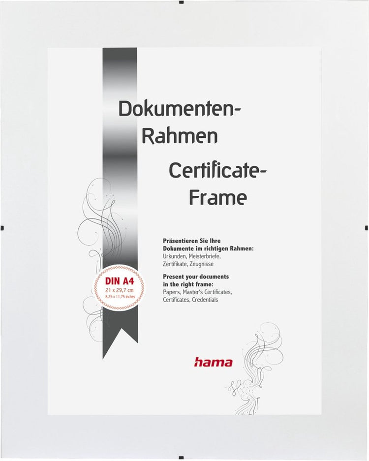 Hama fotolijst - lijst clip - 21 x 29,7 cm - anti-reflex