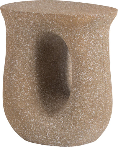 Woood mason bijzettafel met spikkels - magnesium - groen - 45x42x33