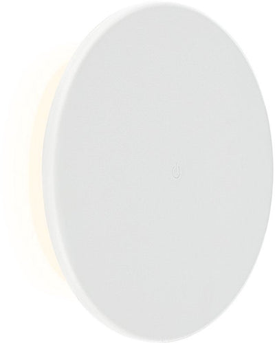 B.k.licht briloner – buiten wandlamp oplaadbaar – usb-c – dimbaar - warm wit licht – zwart – ø25