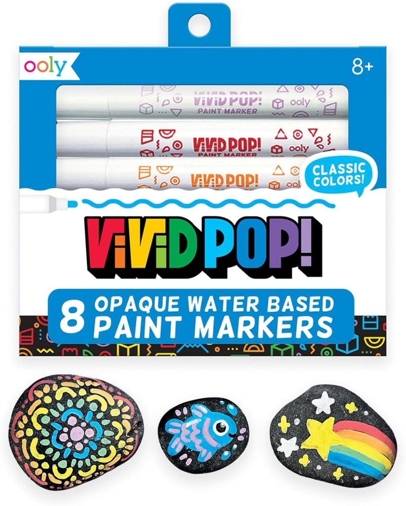 Ooly - vivid pop! - steen schilderen - waterverf stiften