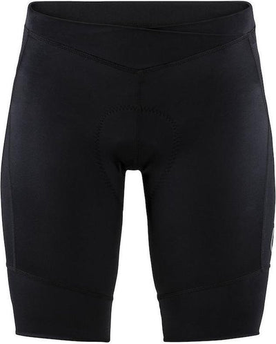 Craft core essence shorts w dames fietsbroek - zwart