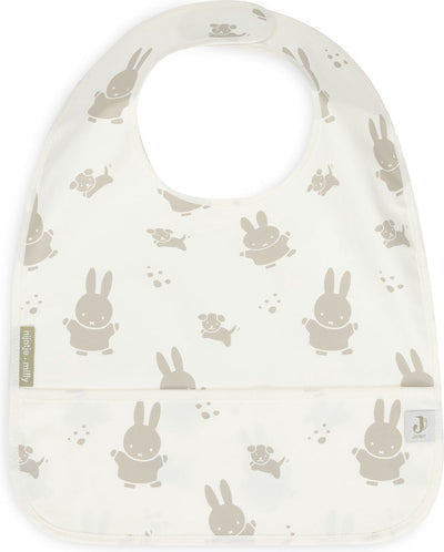 Jollein x nijntje slab waterproof miffy snuffy - olive green - 2 stuks