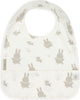 Jollein x nijntje slab waterproof miffy snuffy - olive green - 2 stuks