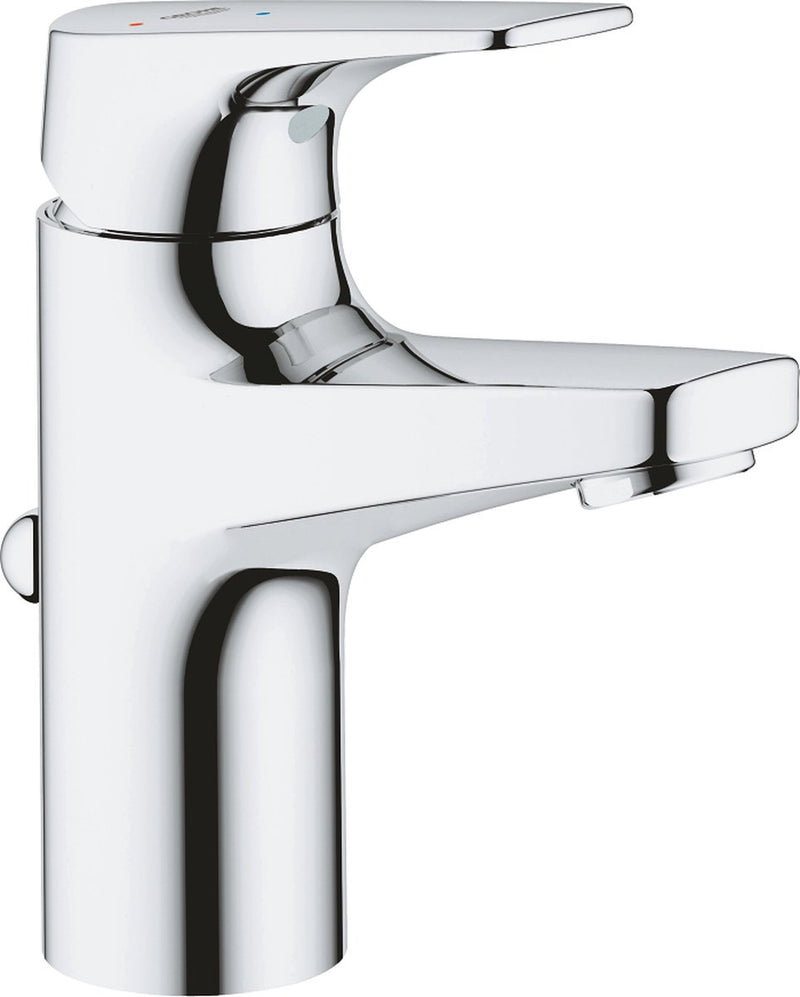 Grohe quickfix start flow wastafelkraan - waterbesparend - met trekwaste - chroom - 23769000
