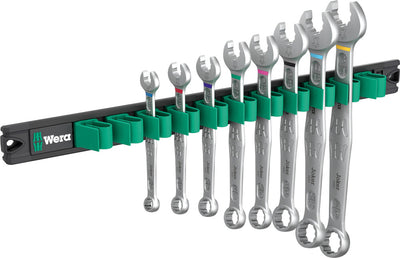 Wera 9642 magneetstrip 6003 joker imperial 1 ringsteeksleutelset moersleutel (inch, 8‑delig)