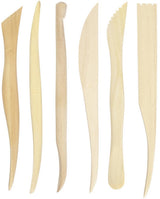 Creativ company modelleer gereedschapset hout, 6dlg. - afbeelding 1