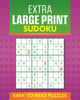 Extra large print sudoku