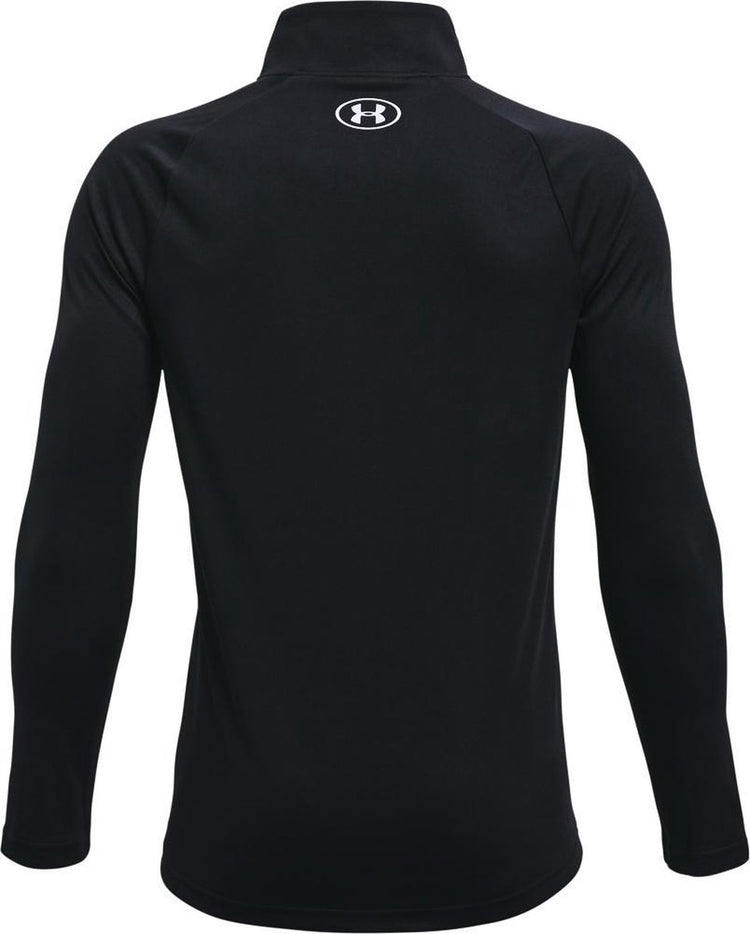 Under armour ua tech 2.0 1 - 2 zip unisex sporttrui - zwart - wit