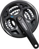 Shimano crankstel altus m311 48-38-28t 175mm +cg kk zwart