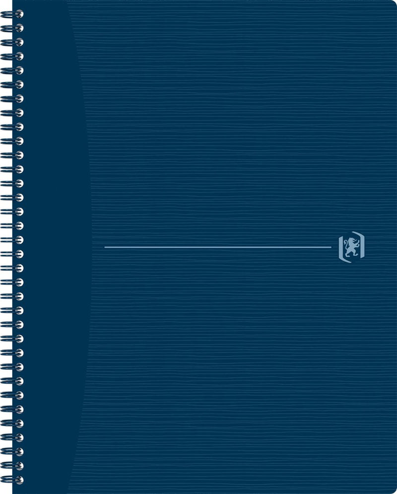 Oxford origins notitieboek - duurzaam - a4+ - lijn - 70 vel - blauw
