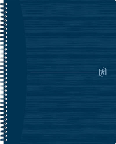 Oxford origins - duurzaam notitieboek - a4+ - geruit - 5mm - 70 vel - blauw