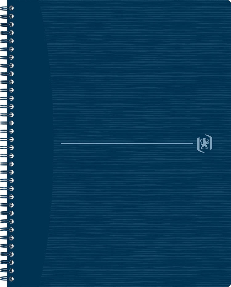 Oxford origins - duurzaam notitieboek - a4+ - geruit - 5mm - 70 vel - blauw