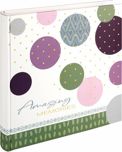 Walther design - mx-485-a - amazing memories - fotoalbum - 30x30 cm - 100 pagina's - groen