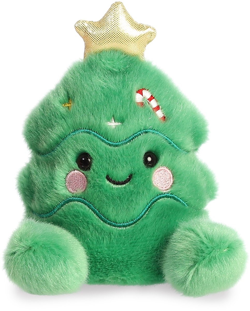 Aurora | palm pals - kerstboom knuffel 13 cm