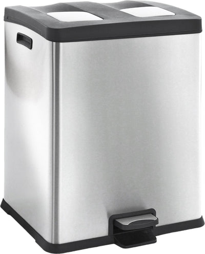 Eko pedaalemmer vepa bins rejoice 30+30l rvs