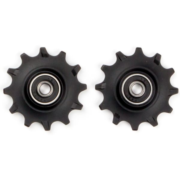 Elvedes derailleurwieltjes RVS 12T 11V sealed narrow wide