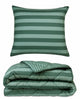 Ambiante ohana - dekbed zonder overtrek (incl. 2 kussenslopen) - 240x200 cm - groen - all year - wasbaar