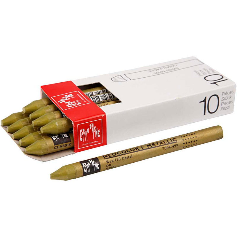 Https: www.cchobby.nl caran-d-ache-neocolor-i-l-10-cm-dikte-8-5-mm-gold-499-10-stuk-1-doos