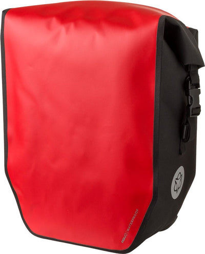 Agu clean enkele fietstas shelter large rood