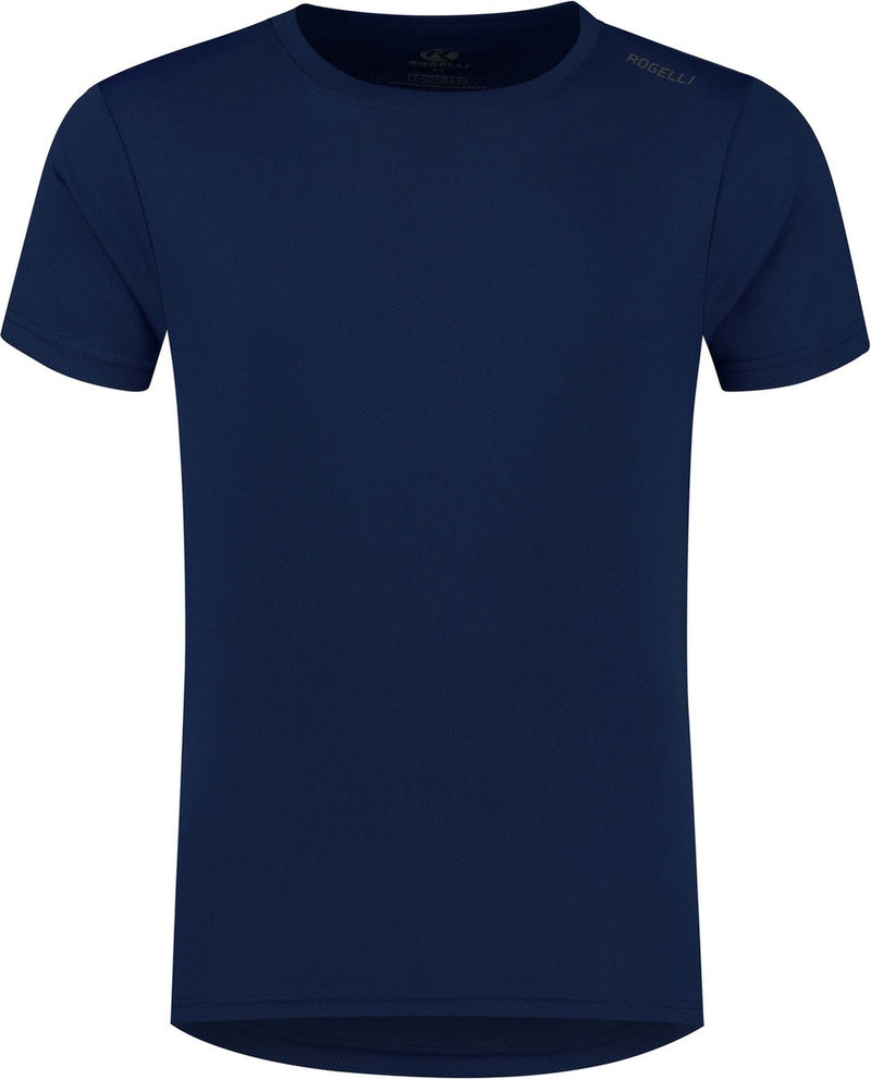 Rogelli promo hardloopshirt heren - korte mouwen - donkerblauw - xxl