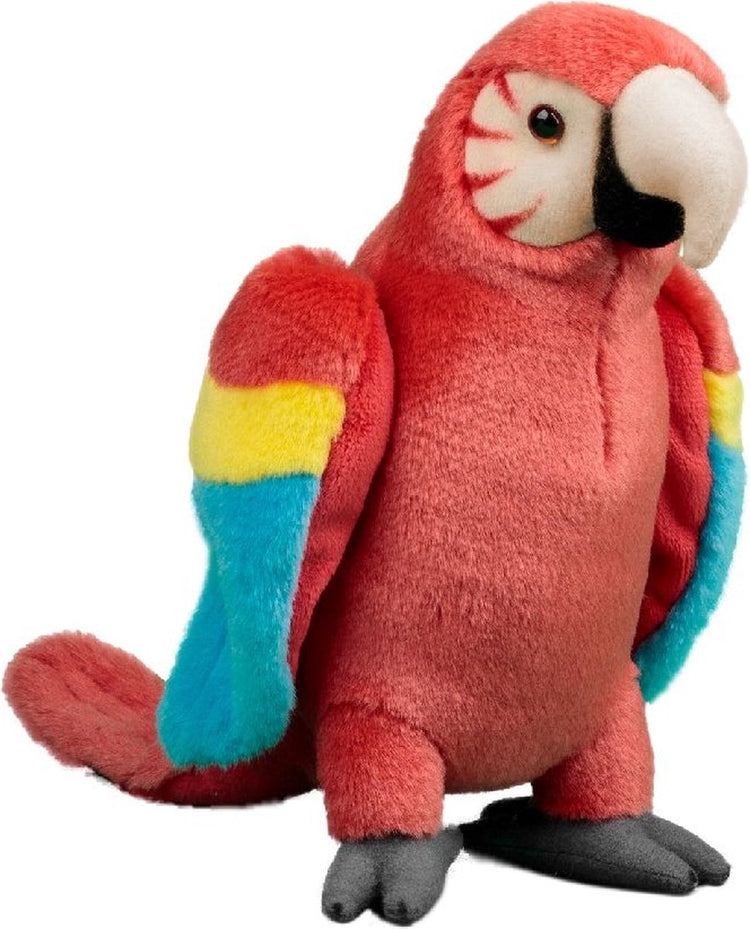 Tobar animigos world of nature eco knuffel rode ara 26 cm