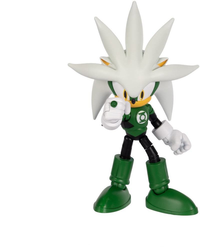 Jakks sonic dc 13 cm figuur silver as green lantarn
