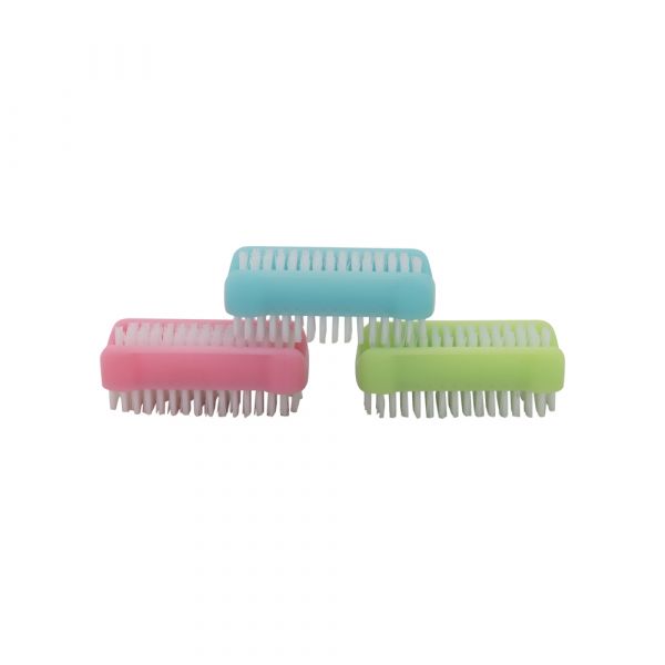 Nagelborstel 9x3x4cm 4 assorti
