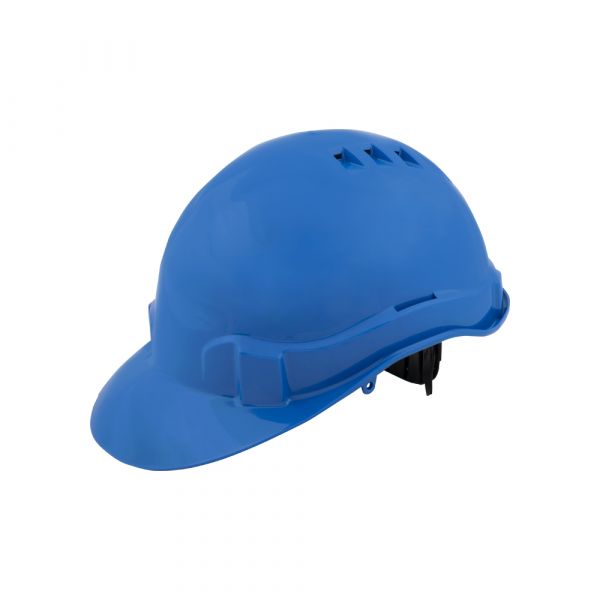 Veiligheidshelm blauw
