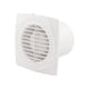 Badkamerventilator smart + timer 100 mm.