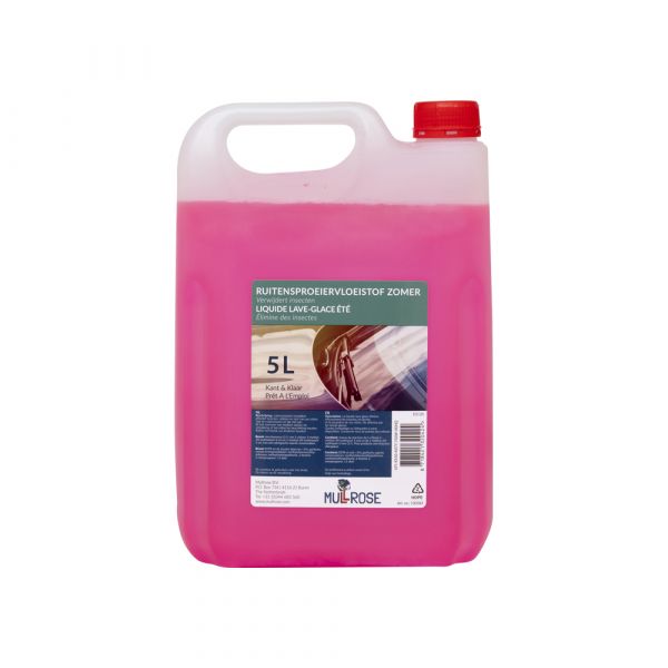 Mullrose ruitensproeiervloeistof zomer 5l
