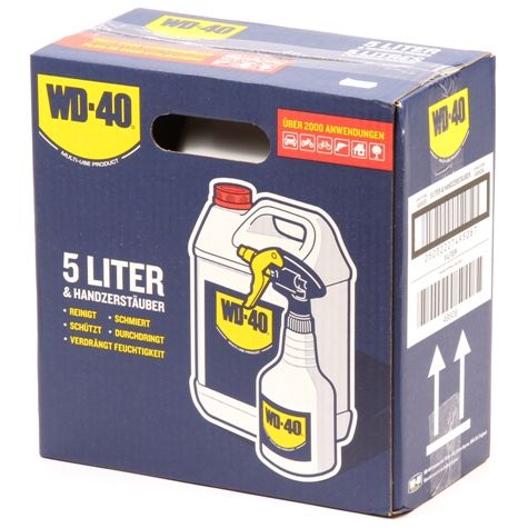 WD40 5 met spuitflacon 5-liter