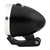 Koplamp chrome zwart led fiets - afbeelding 2