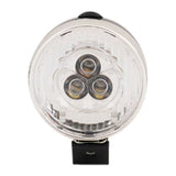 Koplamp chrome zwart led fiets - afbeelding 3