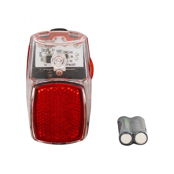 Ac fietshterlicht led + schakelaar
