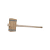 Mm eurotool tuinhamer vierkant, met steel 110 cm.