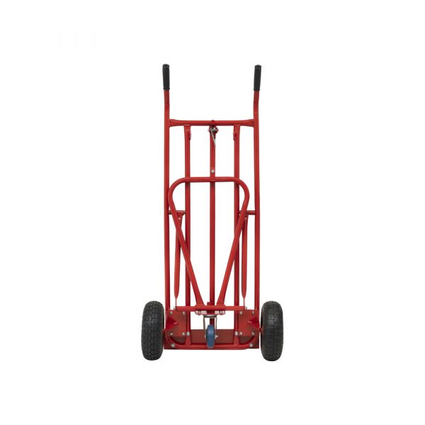 Steekwagen rood + steunwiel.*
