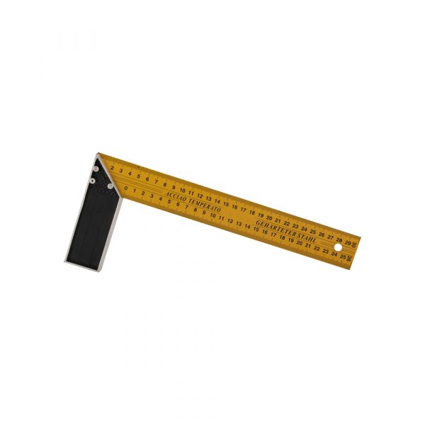 Topgear winkelhaak 30 cm, geel