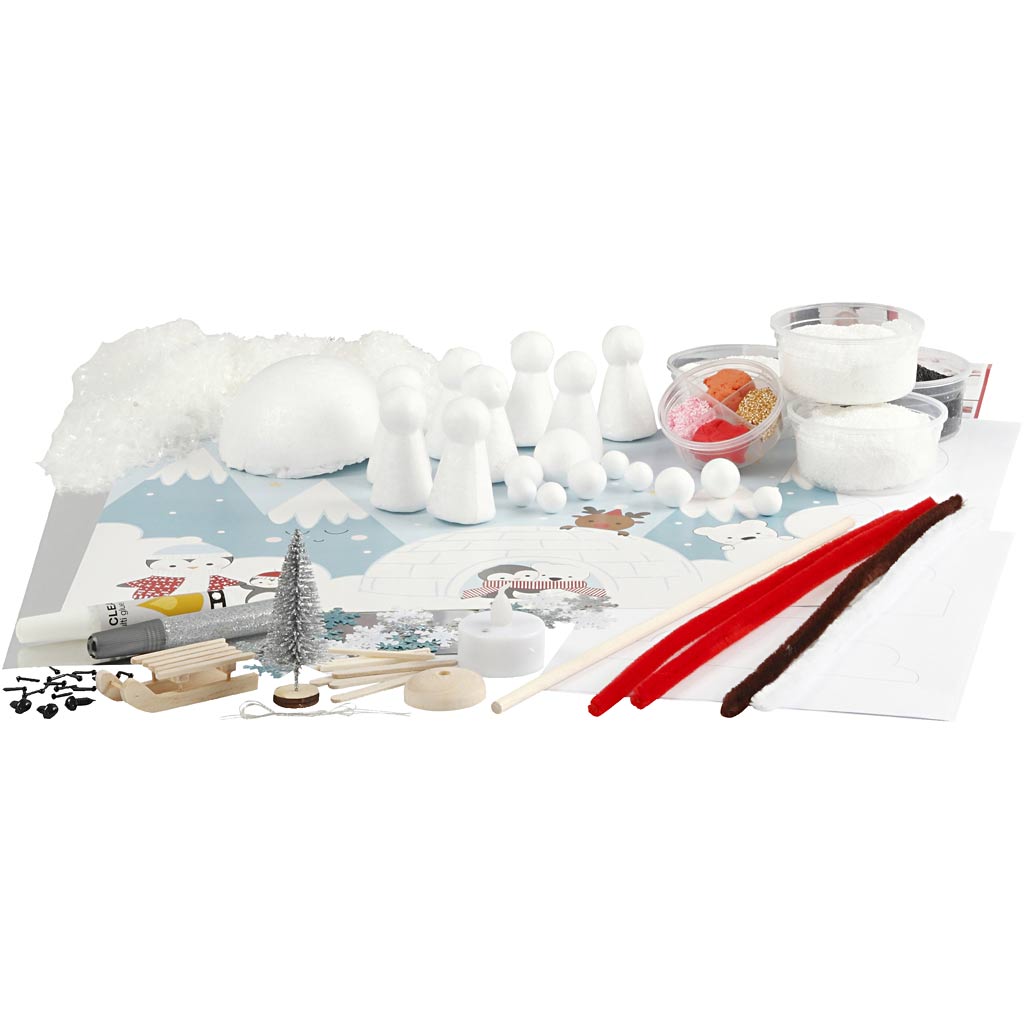 Https: www.cchobby.nl materialenset-voor-een-winterwonderland-1-doos