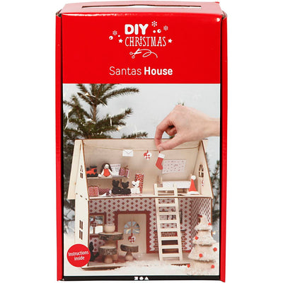 Creativ company hobbyset huis van de kerstman