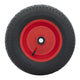 Kruiwagenwiel lucht 400x8 metalen velg