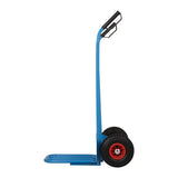 Mm steekwagen blauw + klep 200 kg. - afbeelding 2
