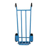 Mm steekwagen blauw + klep 200 kg.