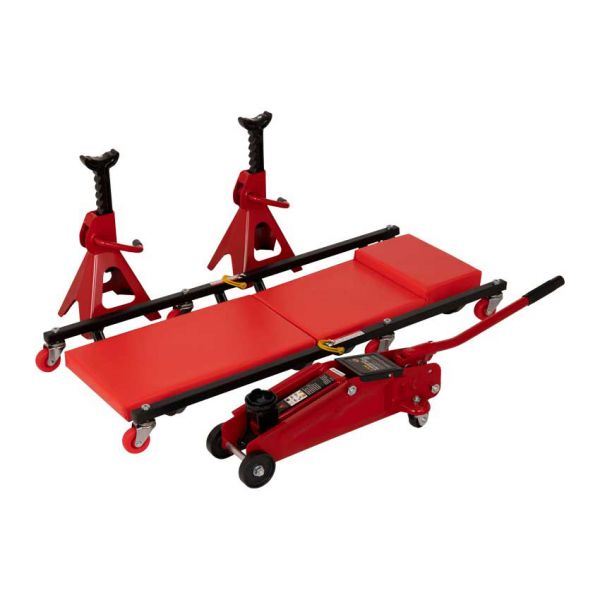 Topgear ligkar+krik 2 ton+assteunenset